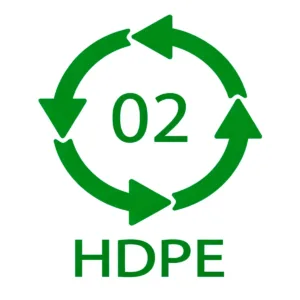 simbolo material HDPE