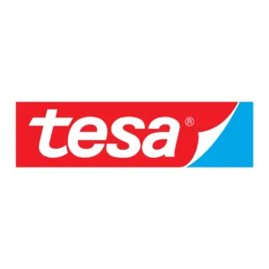 Logo de Tesa Tape, fabricante alemán de cintas adhesivas técnicas para industria, automoción y sector aeroespacial
