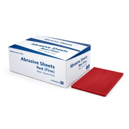 Abrasive sheets 150x230 mm FN red fine referencia 133531 para preparación y acabado de superficies industriales